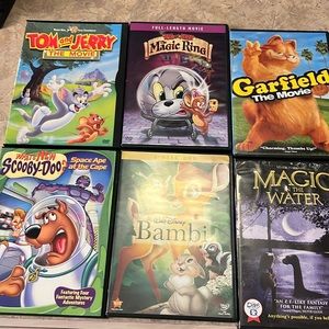 Kids dvd set of “6”